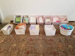 Bins and Baskets with Stuff