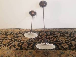 2 Victorian Light Fixtures