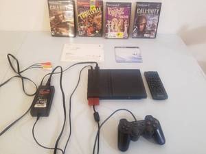 Sony Playstation 2 with 4 games