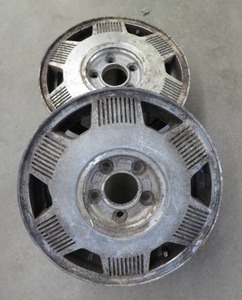 2 ALUMINUM RIMS, CADILLAC