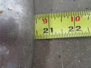 HEAVY METAL BASE WITH POST.