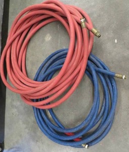 2  AIR HOSES.  25  & 15