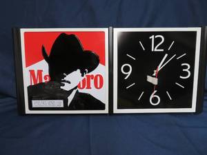 MARLBORO WALL CLOCK, NEW IN BOX