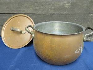 VINTAGE AGUS COPPER POTLID