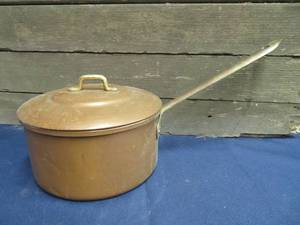 COPPER SAUCE PAN