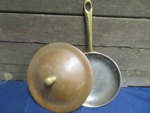 COPPER LID AND PAN