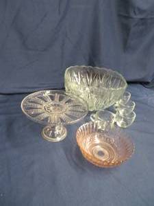 GLASS PUNCHBOWL