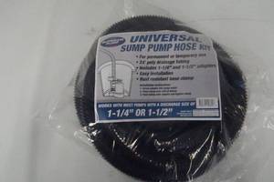 lot 592 image: Superior Pump 24 ft. Poly Universal Discharge Sump Pump Hose Kit 99624