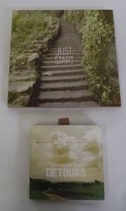lot 567 image: Hallmark Wall Sign Bundle 5 - Just Start & Choose Your Own Detours