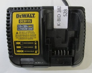 DeWalt DCB115 12V20V Lithium Ion Battery Charger