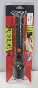 Coast G450 1400 Lumen LED Flashlight with Twist Focus