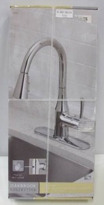 OakBrook Tucana Motion Sensor One Handle Chrome Pulldown Kitchen Faucet