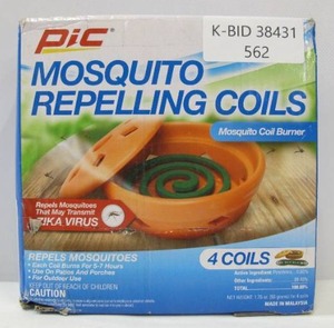 PIC Mosquito Coil Burner with Mosquito Coils