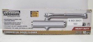 Universal Hardware Heavy-Duty Aluminum Commercial Door Closer