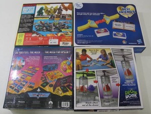 Lot of 4 Board Games - Top Gun, Godzilla, Jimmy Fallon, etc