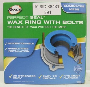 NEXT by Danco Perfect Seal Toilet Wax Ring with Bolts