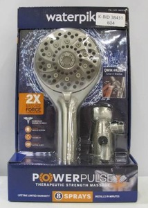 Waterpik Powerpulse Therapeutic Massage Hand Held Showerhead QTL-969MEP