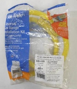 Lot of 4 Brasscraft Gas Dryer Installation Kits