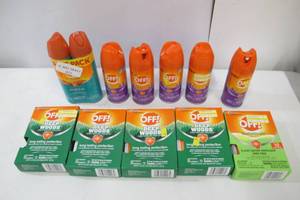 Lot of OFF Insect Repellent - Spray Bottles & Wipes