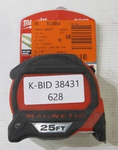 Milwaukee 25 Foot Magnetic Tape Measure