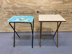 Lot of 2 TV Trays
