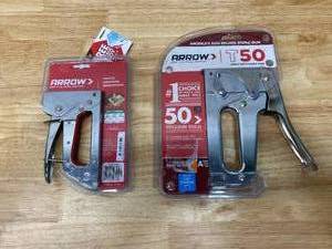 ARROW Lot of 2 Staple Guns