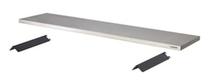 HUSKY 72 in. Stainless Steel Work Surface for Regular Duty Welded Steel Garage Storage System