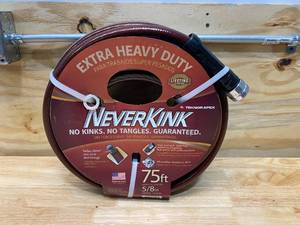 NEVERKINK 58 In. x 75 Ft. Extra Heavy Duty Hose