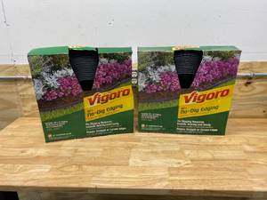 VIGORO Lot of 2-  60 ft. No-Dig Landscape Edging Kit