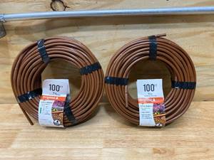 DIG Lot of 2-  14 in. x 100 ft. Driplines with 9 in. Emitter Spacing