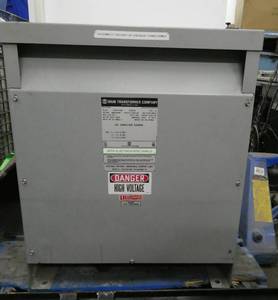 lot 7 image: 3 Phase 30 KVA transformer  Voltage 208x240x480