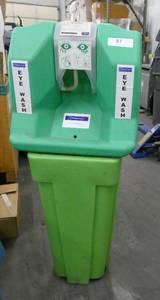 lot 87 image: Eye Wash Station with saline collection tank