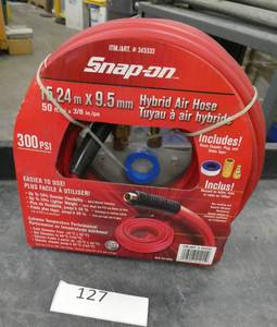 lot 127 image: New Snap-On Air hose - 50 ft