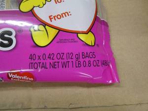 lot 170 image: TWO large bags of 40 smaller individual .42oz bags to share with friends.  Best by January 2022
