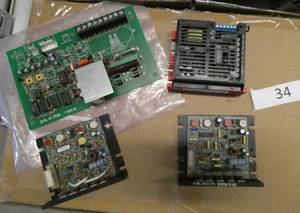 lot 34 image: 3 KB Electronics DC Motor Speed Controls and a Seal-A-Tron board
