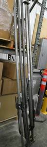 lot 37 image: 5 round rod style load locks for your trailers or truck boxes