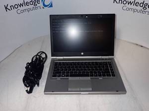 lot 1 image: HP&nbspEliteBook 8470p&nbspIntel(R) Core(TM) i5-3360M CPU  2.80GHz  8GB DDR3 MEM  128GB 2.5 SATA SSD &nbspScreensize14.0&nbspResolution1366 x 768&nbspDisplay TypeLCD(Includes Charger)(NO OS Included)