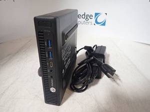 lot 9 image: HP&nbspEliteDesk 800 G2 Mini 35W&nbspINTEL(R) CORE(TM) I5-6500T CPU  2.50GHZ 8GB DDR3 MEM  