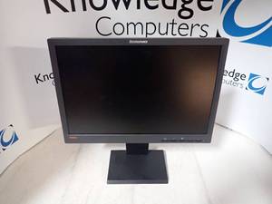 lot 78 image: Lenovo&nbspThinkVision L1951pwDScreensize19 w&nbspRecommended Resolution1440 x 900&nbspCase ColorBlack&nbspRefresh Rate 75Hz
