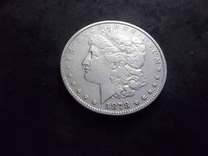1878 Morgan Silver Dollar Reverse 1879