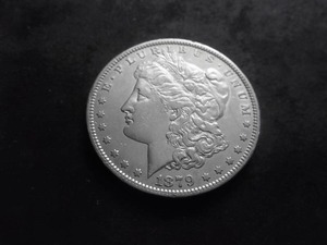 1879 O Morgan Silver Dollar