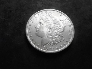 1879 S  Morgan Silver Dollar