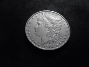1881 Morgan Silver Dollar