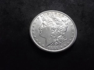 1881 S Morgan Silver Dollar