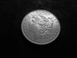 1882  Morgan Silver Dollar