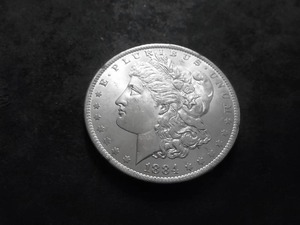 1884 O Morgan Silver Dollar