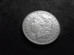 1886 O Morgan Silver Dollar