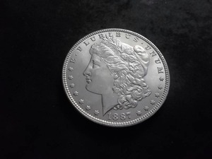 1887  Morgan Silver Dollar