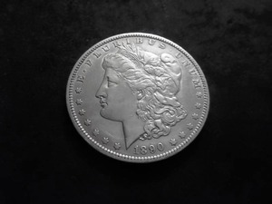 1890 O Morgan Silver Dollar