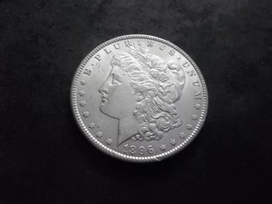 1896 O Morgan Silver Dollar